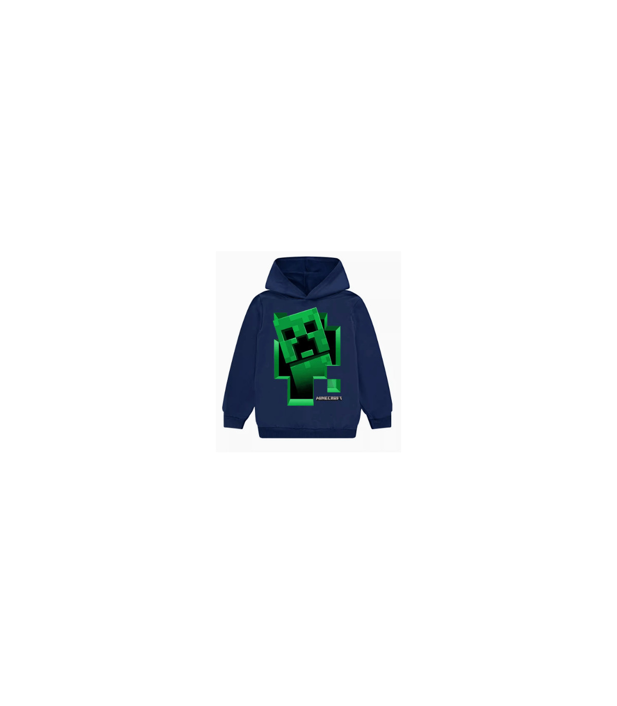 Sudadera Minecraft Cálida y Cómoda de Algodón y Poliester