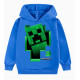 Sudadera Minecraft Cálida y Cómoda de Algodón y Poliester