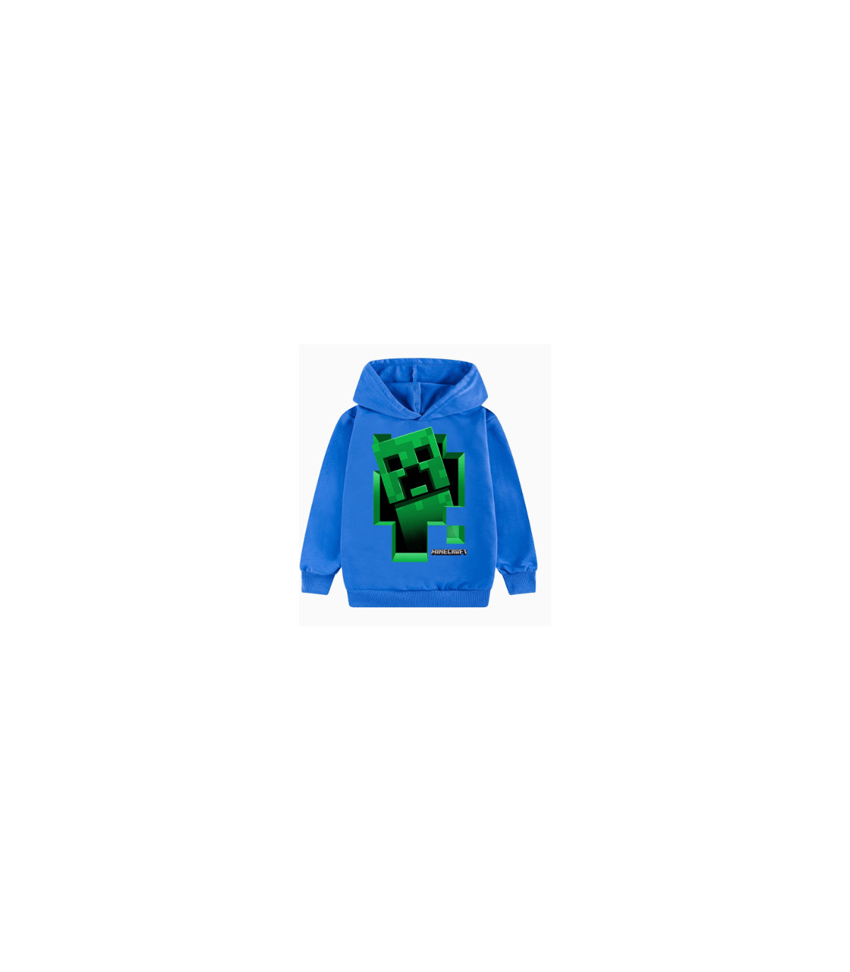 Sudadera Minecraft Cálida y Cómoda de Algodón y Poliester