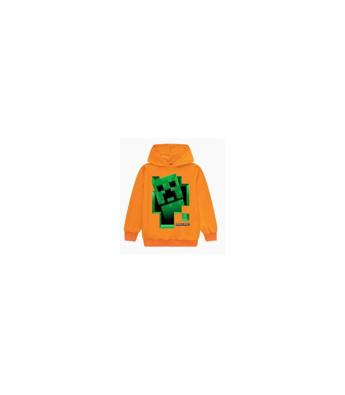 Sudadera Minecraft Cálida y Cómoda de Algodón y Poliester