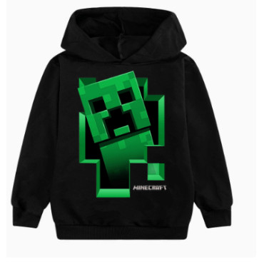 Sudadera Minecraft Cálida y Cómoda de Algodón y Poliester