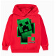 Sudadera Minecraft Cálida y Cómoda de Algodón y Poliester