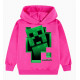 Sudadera Minecraft Cálida y Cómoda de Algodón y Poliester