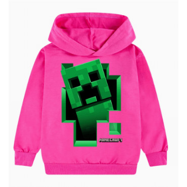 Sudadera Minecraft Cálida y Cómoda de Algodón y Poliester