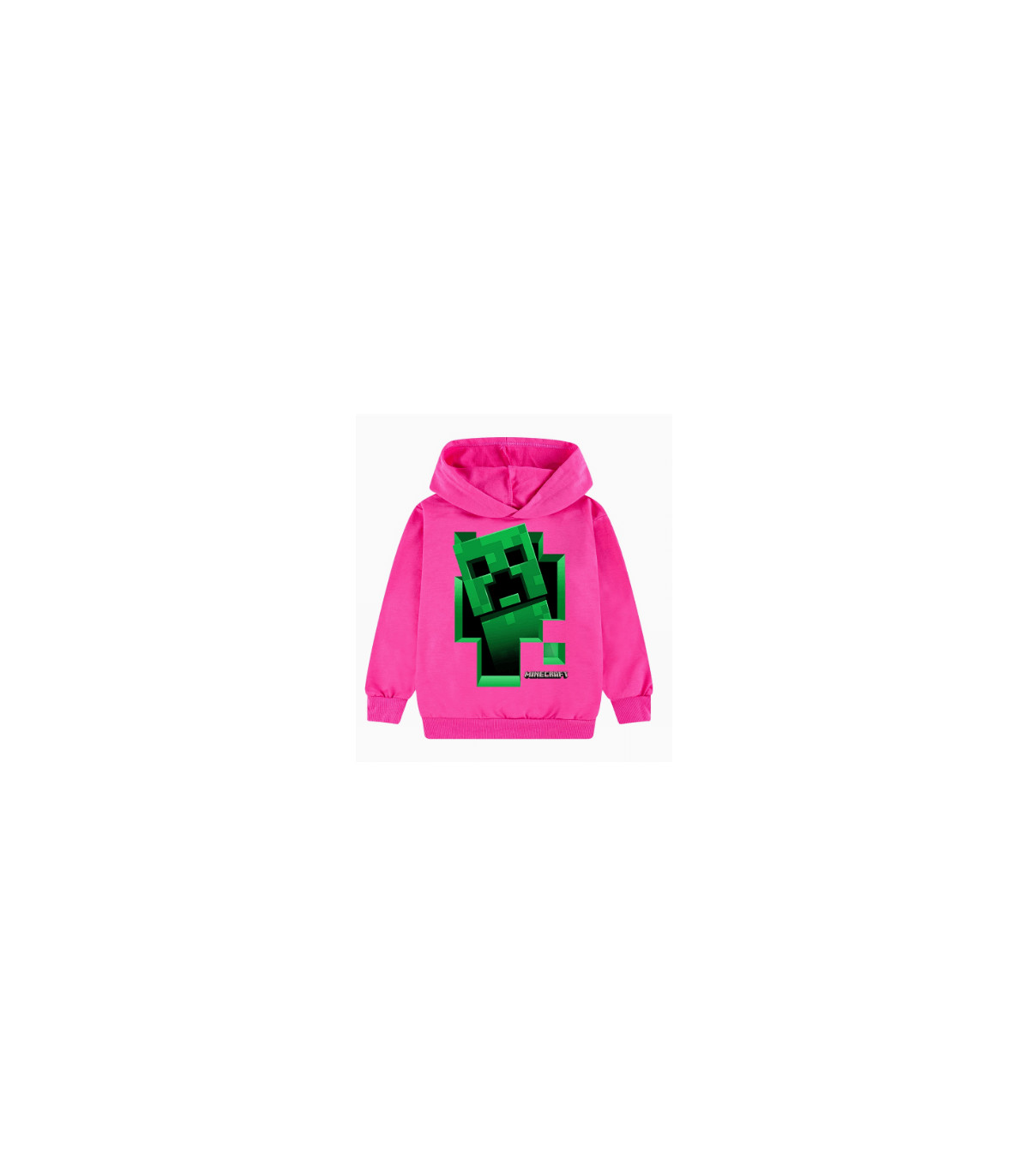 Sudadera Minecraft Cálida y Cómoda de Algodón y Poliester