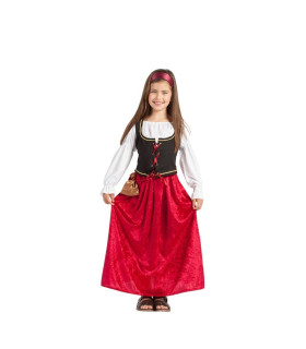 Mesonera Medieval Granate para niña