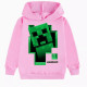 Sudadera Minecraft Cálida y Cómoda de Algodón y Poliester