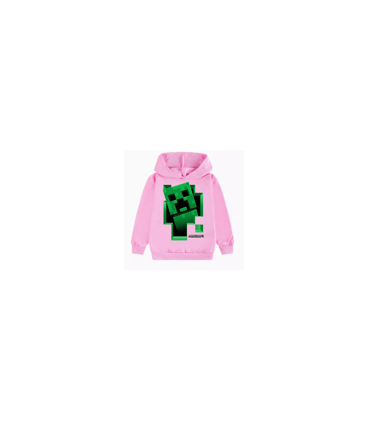 Sudadera Minecraft Cálida y Cómoda de Algodón y Poliester