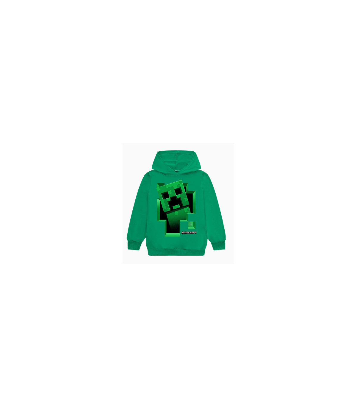 Sudadera Minecraft Cálida y Cómoda de Algodón y Poliester
