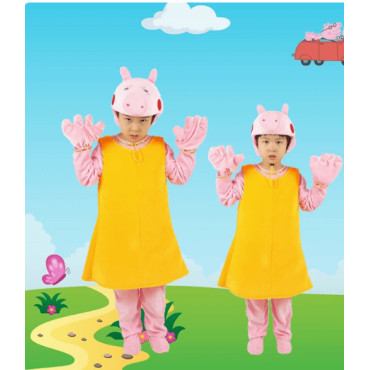 Disfraz de Peppa Pig y George: Peluche Divertido para Niños y Adultos