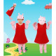 Disfraz de Peppa Pig y George: Peluche Divertido para Niños y Adultos