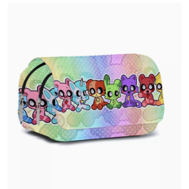 Bolso para lápices de Criaturas Sonrientes y Divertidas