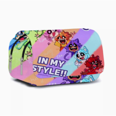 Bolso para lápices de Criaturas Sonrientes y Divertidas