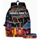 Mochila Minecraft: Aventuras en el Mundo Bloque