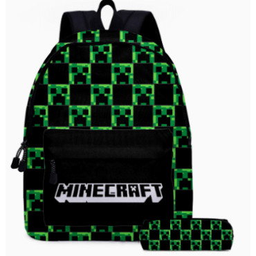 Mochila Minecraft: Aventuras en el Mundo Bloque