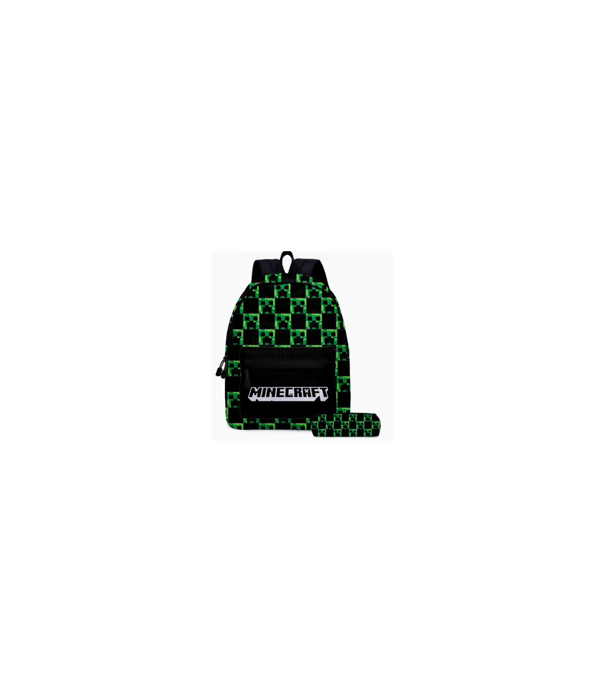 Mochila Minecraft: Aventuras en el Mundo Bloque