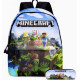 Mochila Minecraft: Aventuras en el Mundo Bloque