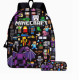 Mochila Minecraft: Aventuras en el Mundo Bloque