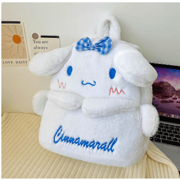 Coleccionable: Mochila de Felpa Sanrio (Kuromi, Hello Kitty, Pompompurin, Melody y Cinnamoroll)
