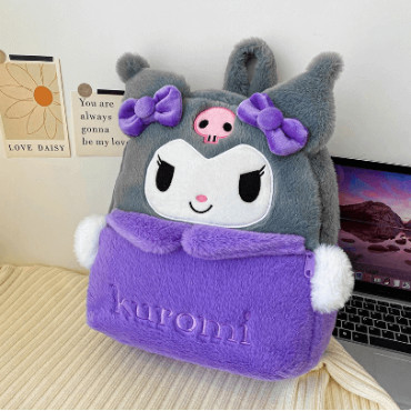Coleccionable: Mochila de Felpa Sanrio (Kuromi, Hello Kitty, Pompompurin, Melody y Cinnamoroll)
