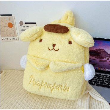 Coleccionable: Mochila de Felpa Sanrio (Kuromi, Hello Kitty, Pompompurin, Melody y Cinnamoroll)