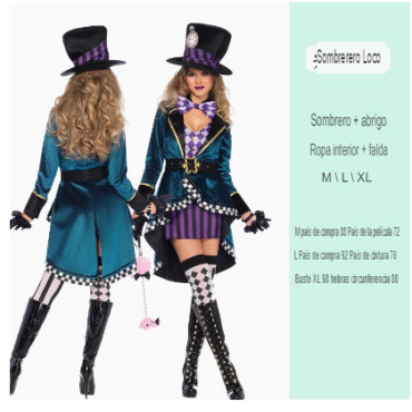 Sumérgete en el País de las Maravillas con estos Difraces de Alicia en el País de las Maravillas!