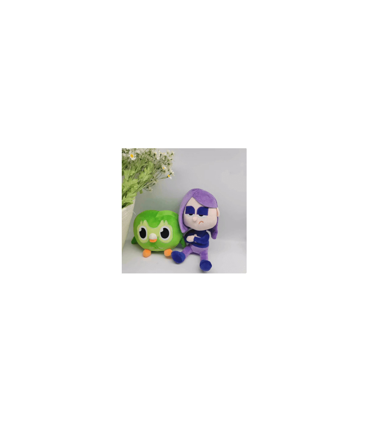¡Aprende un nuevo idioma con un amigo peludo! Peluches de Duolingo