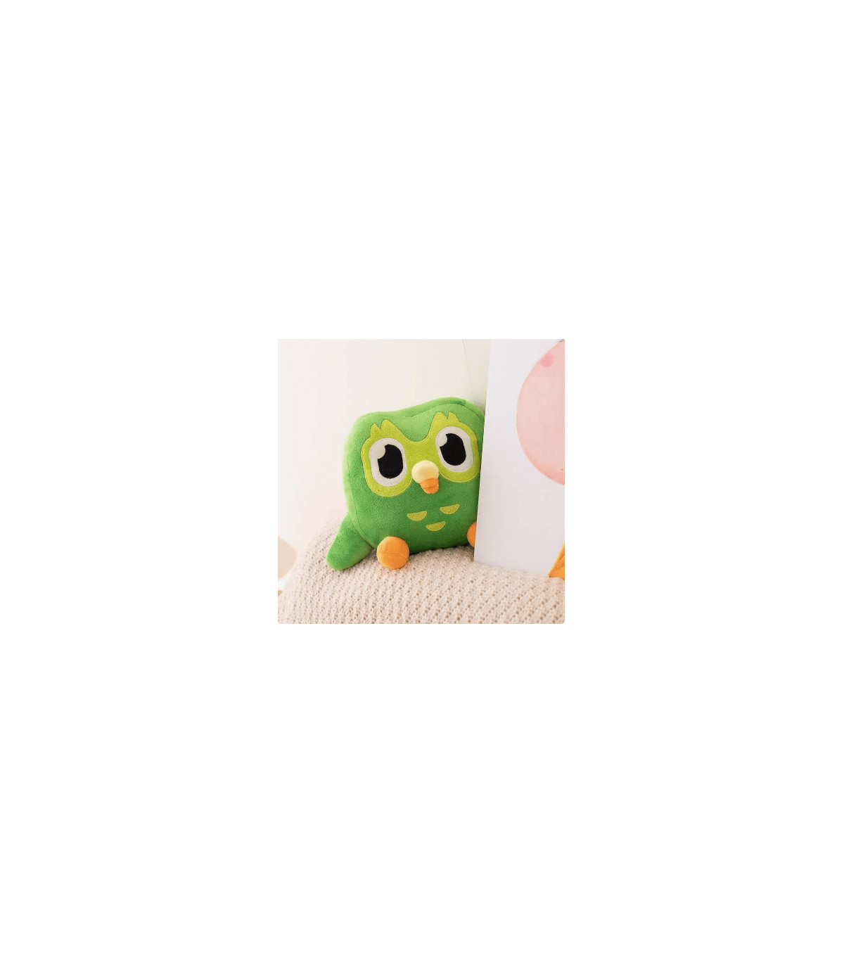 ¡Aprende un nuevo idioma con un amigo peludo! Peluches de Duolingo