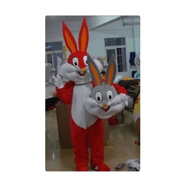 Difraces de Conejos de Dibujos animados como Bugs Bunny y Lola Bunny