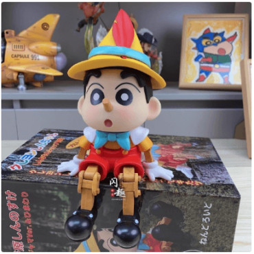 Juguete Pinocho Shin-Shan Adorna tu escritorio con su ternura y detalle