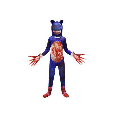 Disfraz de Sonic.exe para niños: ¡La pesadilla hecha realidad!