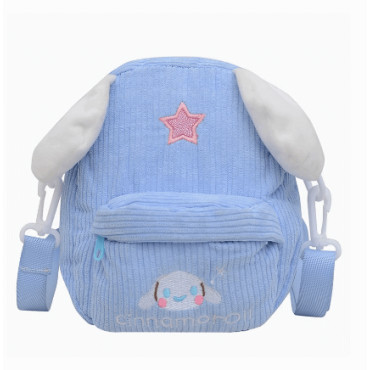Mochila de felpa Sanrio con la ternura de Kuromi, Cinnamoroll y Melody