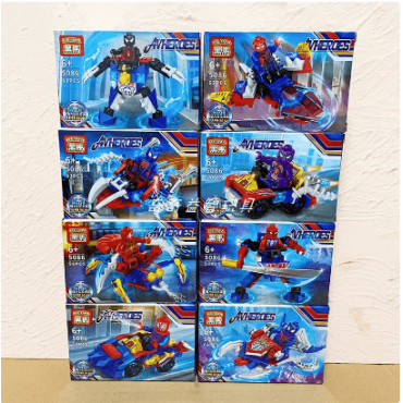 ¡Colección Épica! 8 Cajas LEGO Marvel para Constructores Audaces