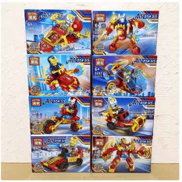 ¡Colección Épica! 8 Cajas LEGO Marvel para Constructores Audaces