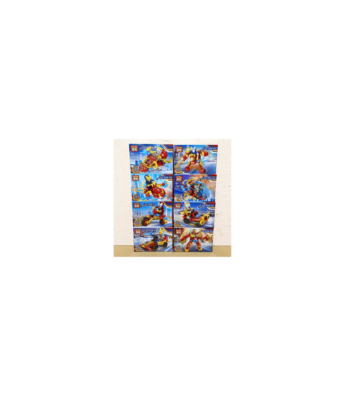 ¡Colección Épica! 8 Cajas LEGO Marvel para Constructores Audaces