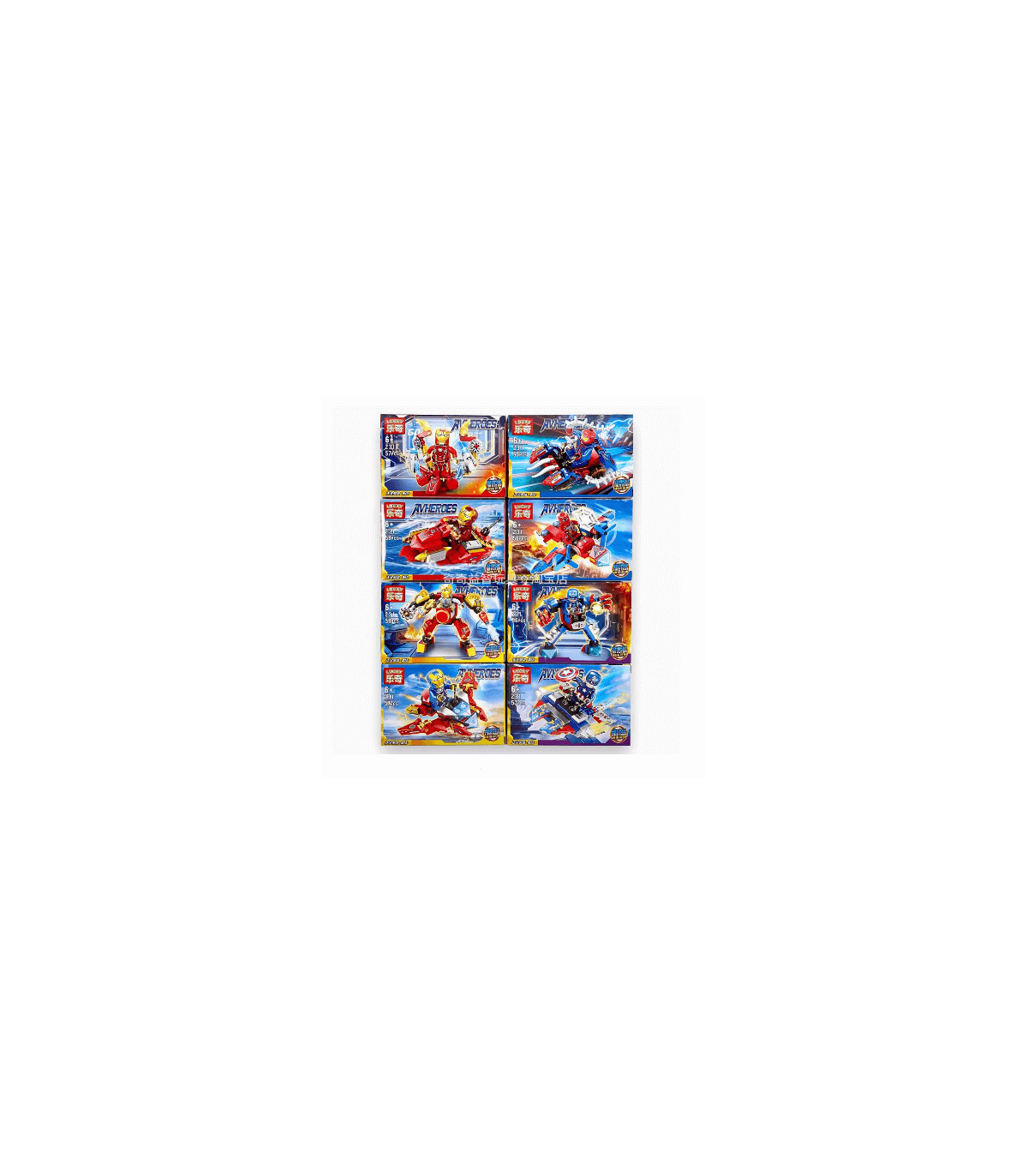 ¡Colección Épica! 8 Cajas LEGO Marvel para Constructores Audaces