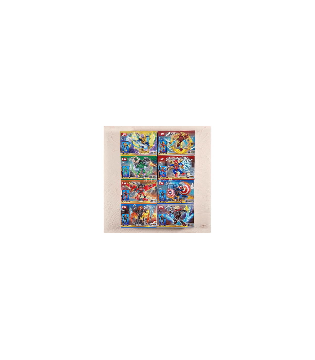 ¡Colección Épica! 8 Cajas LEGO Marvel para Constructores Audaces