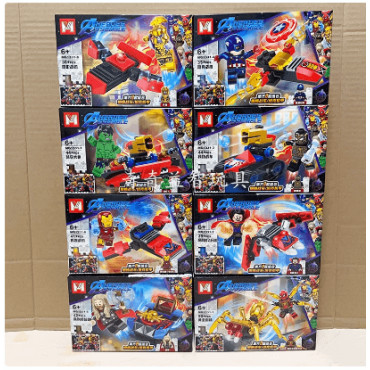 ¡Colección Épica! 8 Cajas LEGO Marvel para Constructores Audaces