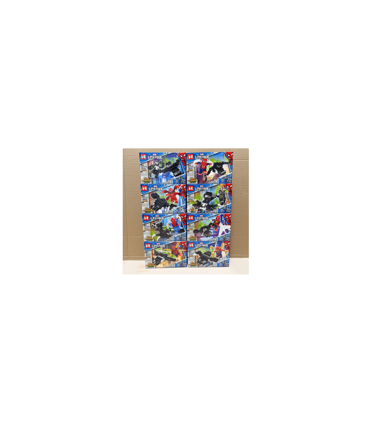 ¡Colección Épica! 8 Cajas LEGO Marvel para Constructores Audaces