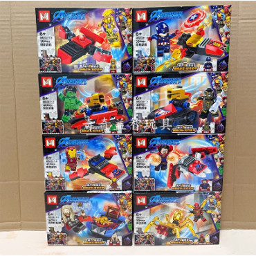 ¡Colección Épica! 8 Cajas LEGO Marvel para Constructores Audaces