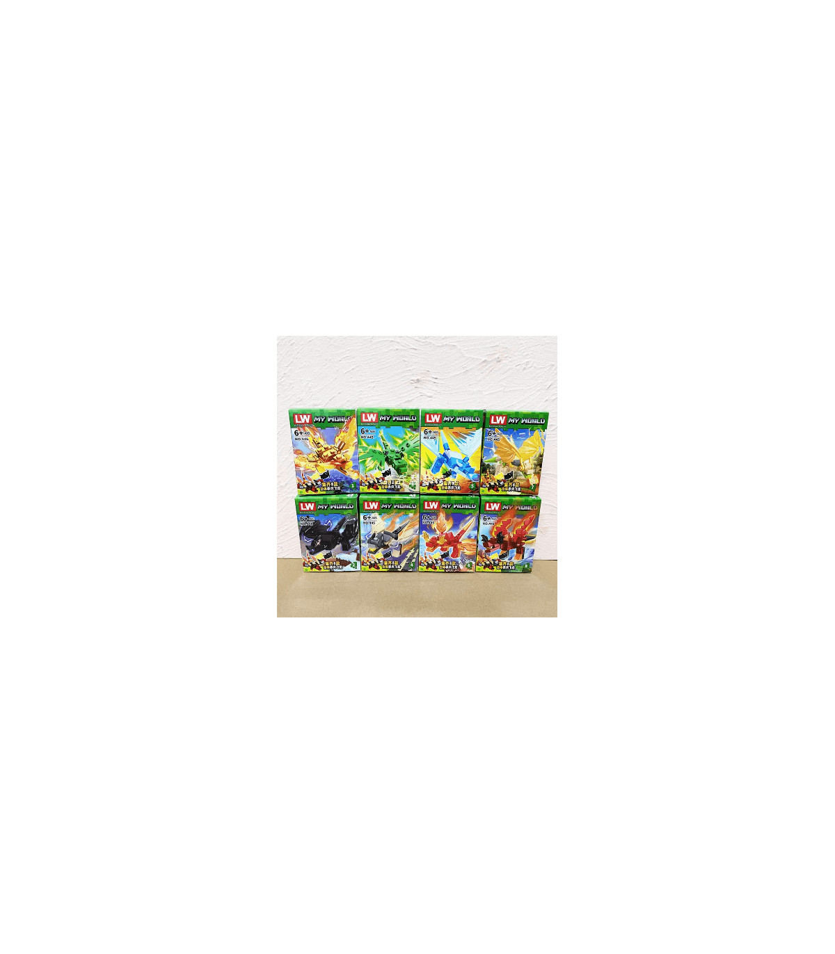 LEGO® Minecraft Bebé Pez Araña Delfín: Juguetes de Ensamblaje para Niños