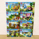 LEGO® Minecraft Bebé Pez Araña Delfín: Juguetes de Ensamblaje para Niños