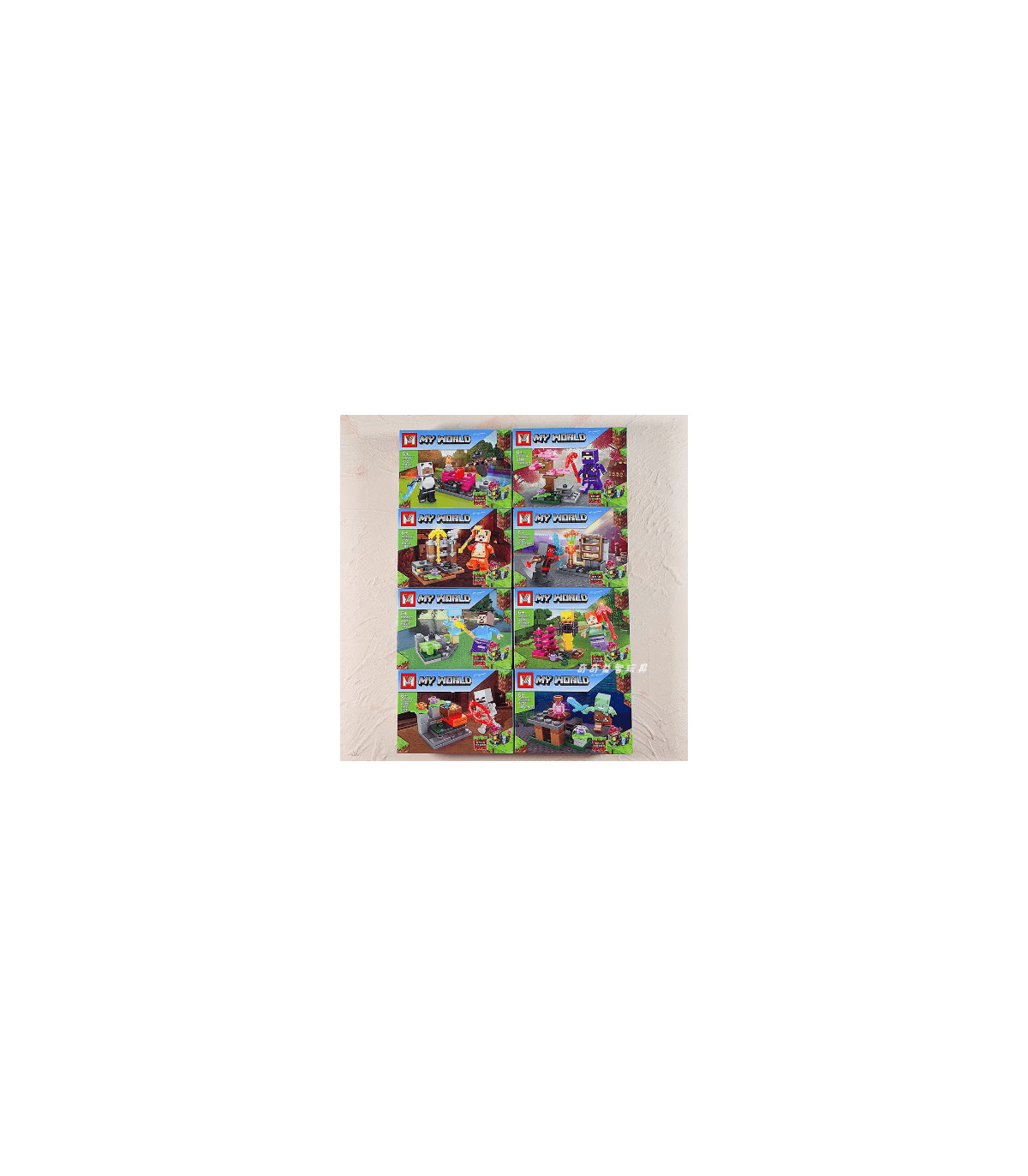 LEGO® Minecraft Bebé Pez Araña Delfín: Juguetes de Ensamblaje para Niños