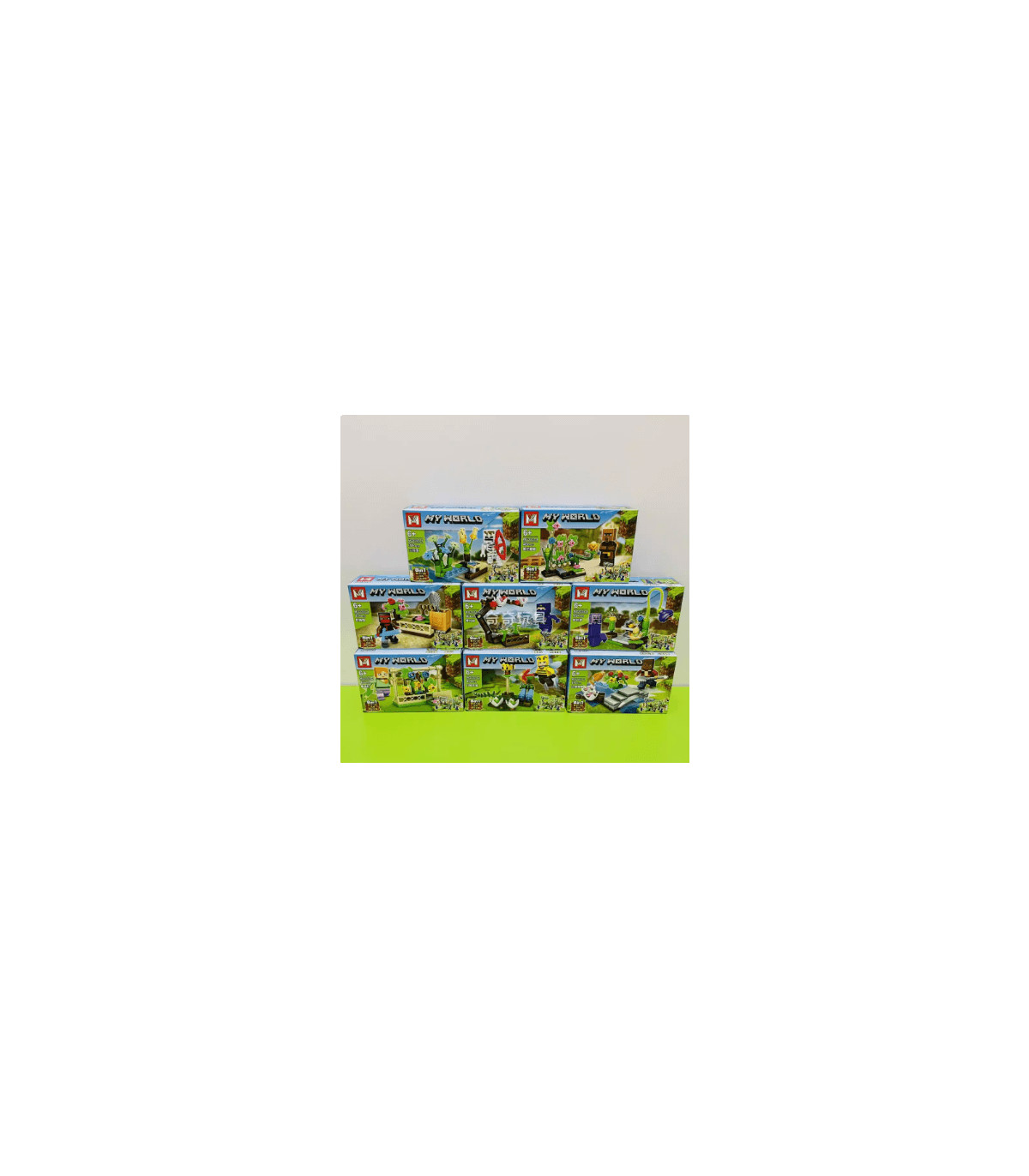 LEGO® Minecraft Bebé Pez Araña Delfín: Juguetes de Ensamblaje para Niños