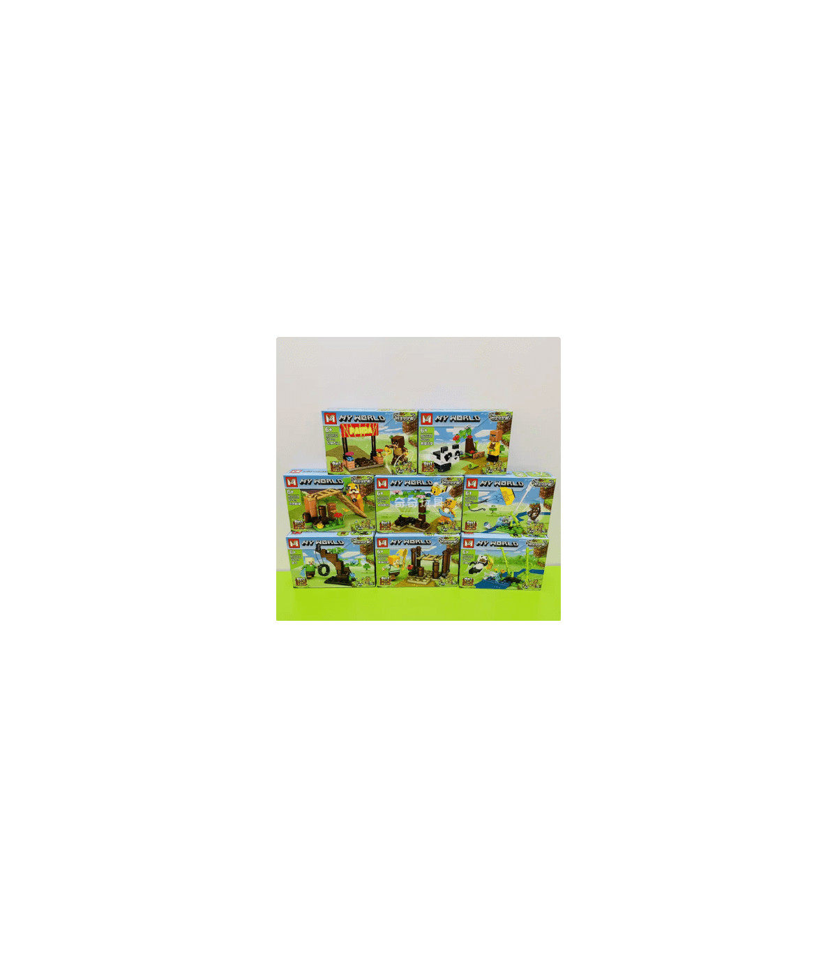 LEGO® Minecraft Bebé Pez Araña Delfín: Juguetes de Ensamblaje para Niños