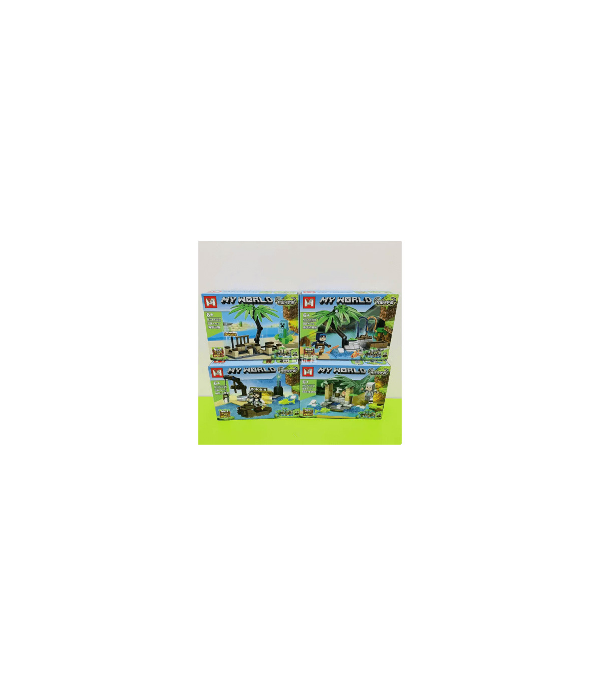 LEGO® Minecraft Bebé Pez Araña Delfín: Juguetes de Ensamblaje para Niños