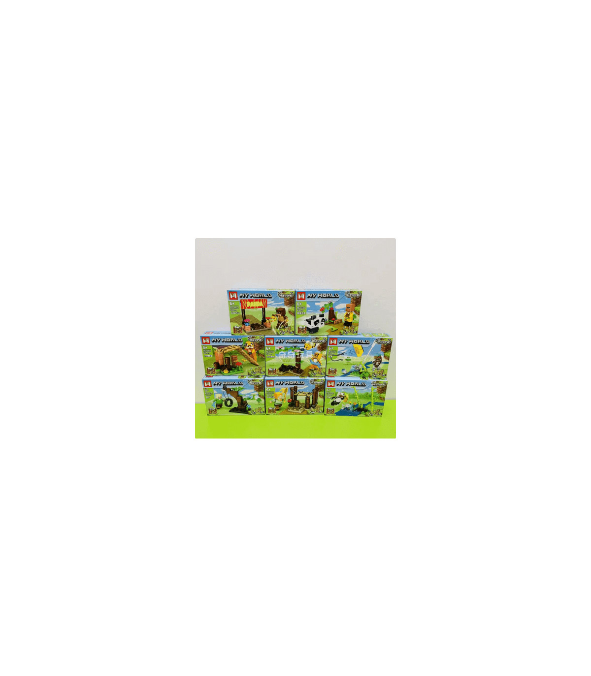 LEGO® Minecraft Bebé Pez Araña Delfín: Juguetes de Ensamblaje para Niños
