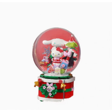 Hello Kitty: Caja de Música Navideña con Tema de Villancicos | Regalo Navideño