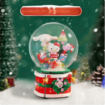 Hello Kitty: Caja de Música Navideña con Tema de Villancicos | Regalo Navideño