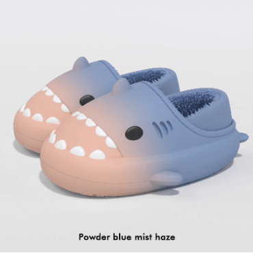 Zapatillas de Algodón con Tiburón Gradiente